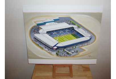 The Hawthorns Stadium Fine Art Original Oil Painting - WBA FC
